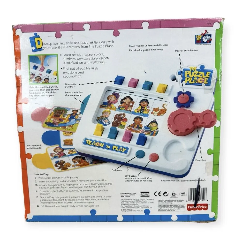 Fisher-Price puzzle place